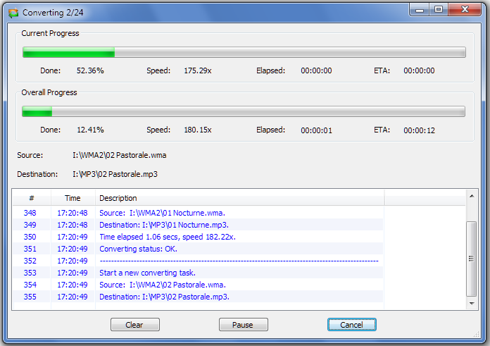 Converting WMA to MP3